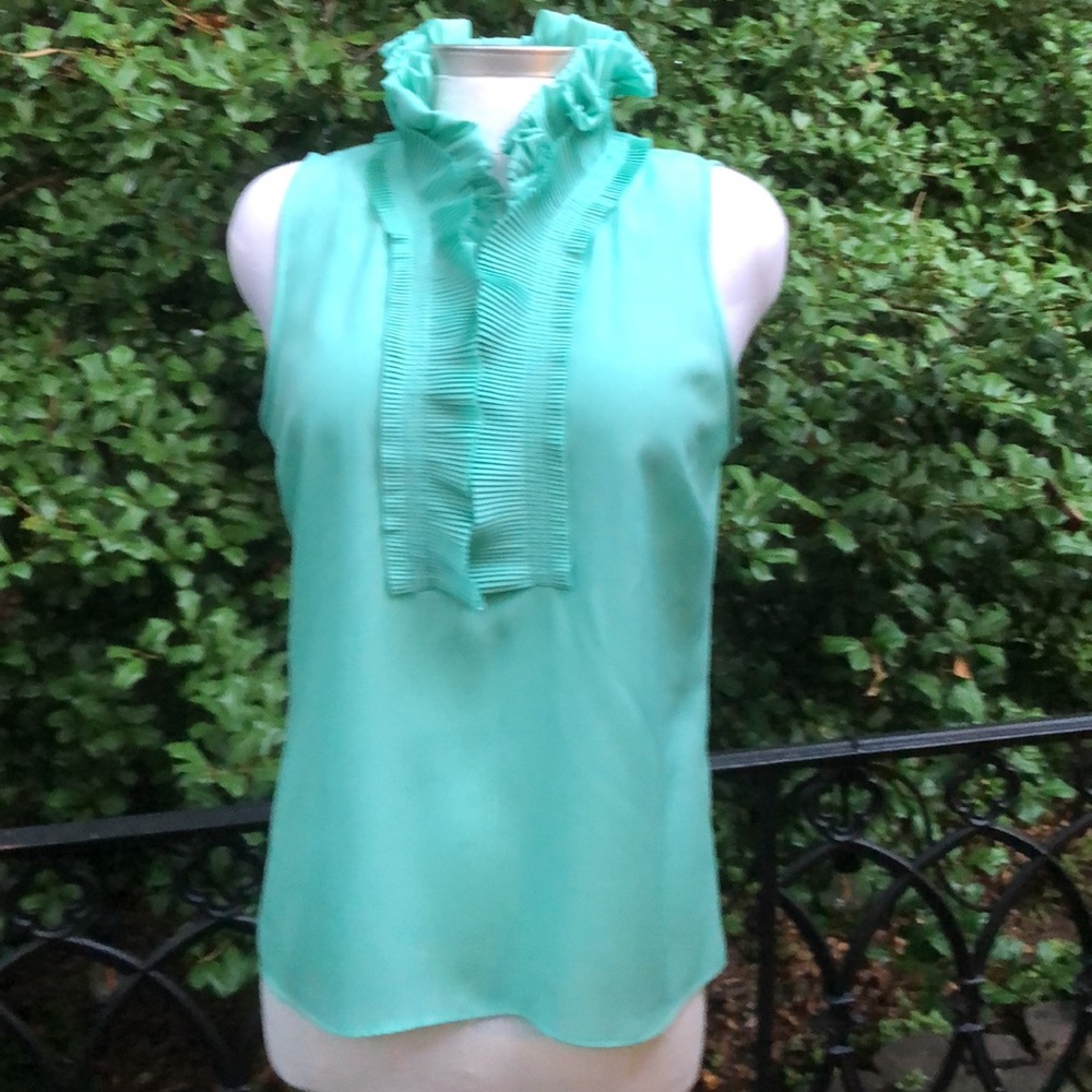 J Crew sleeveless shell sz 12 - Picture 3 of 10